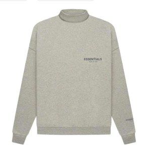 Fear of God Essentials Grey Mockneck - Brand New! Size M